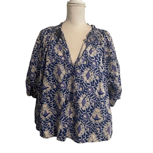 Free People Willow Printed Blouse - Picture 3 of 6